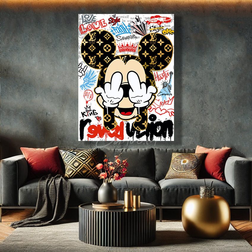 Mickey Mouse LV Canvo