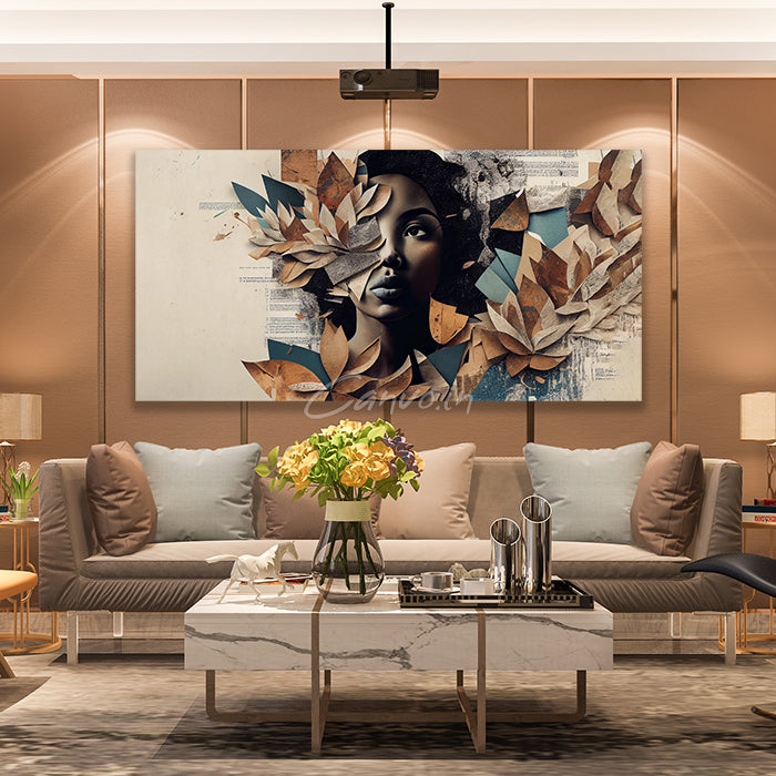 The Leafy Lady Canvo