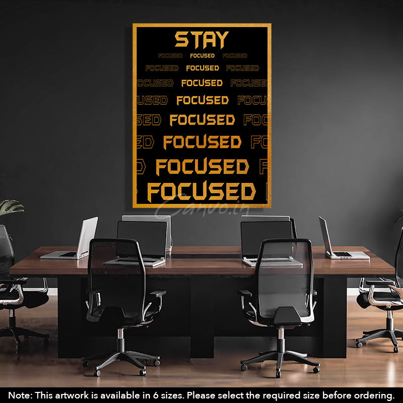 Stay Focused Canvo (Limited Edition)