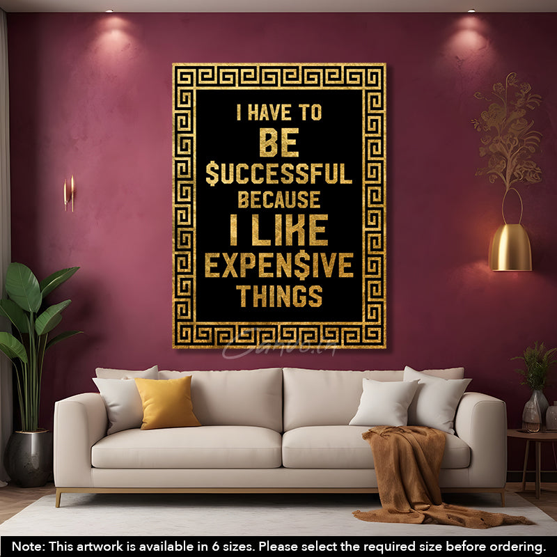 Expensive Success Canvo