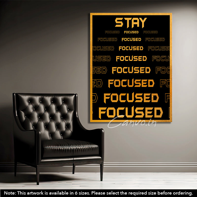 Stay Focused Canvo (Limited Edition)