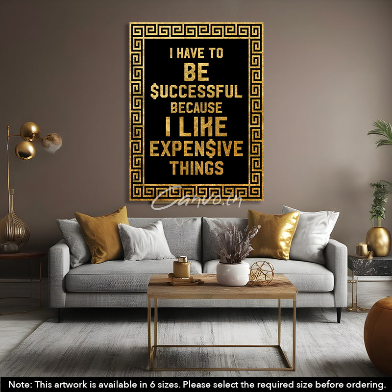 Expensive Success Canvo