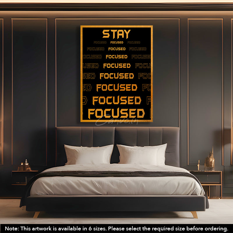 Stay Focused Canvo (Limited Edition)