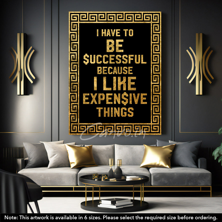 Expensive Success Canvo