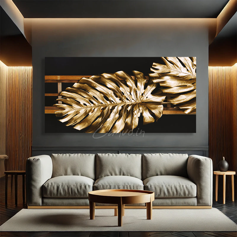 Golden Leaf Canvo