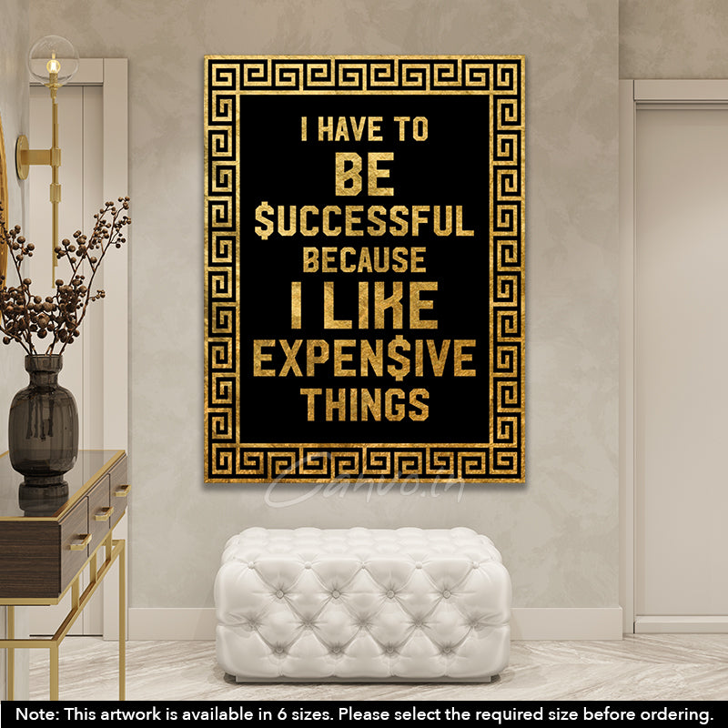 Expensive Success Canvo
