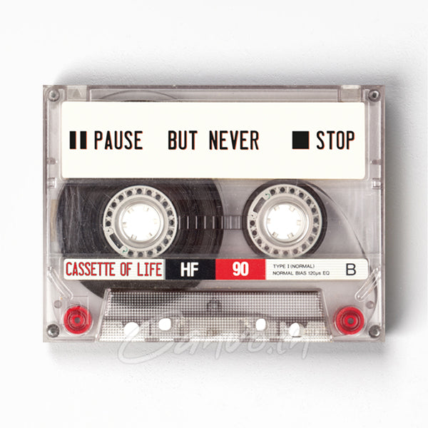 Cassette of Life - Pause But Never Stop Canvo
