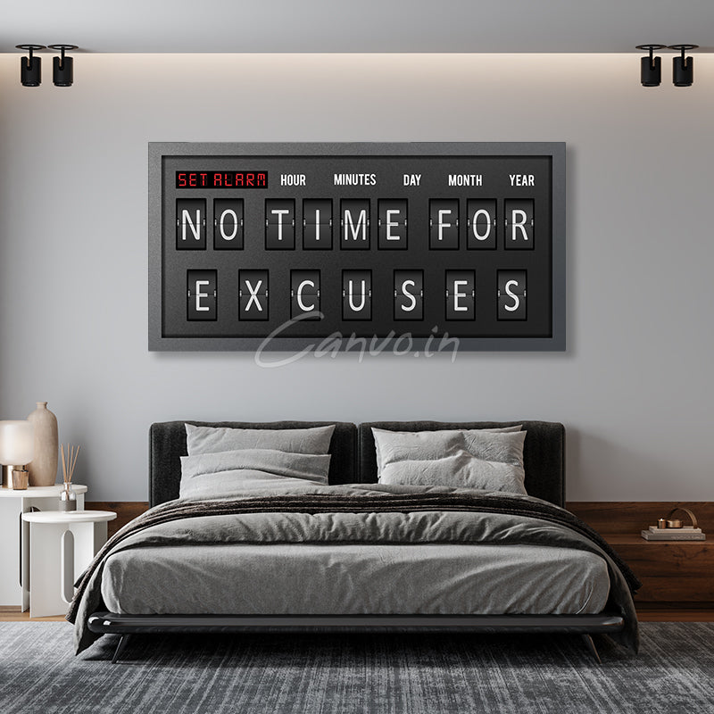 No Time For Excuses Canvo