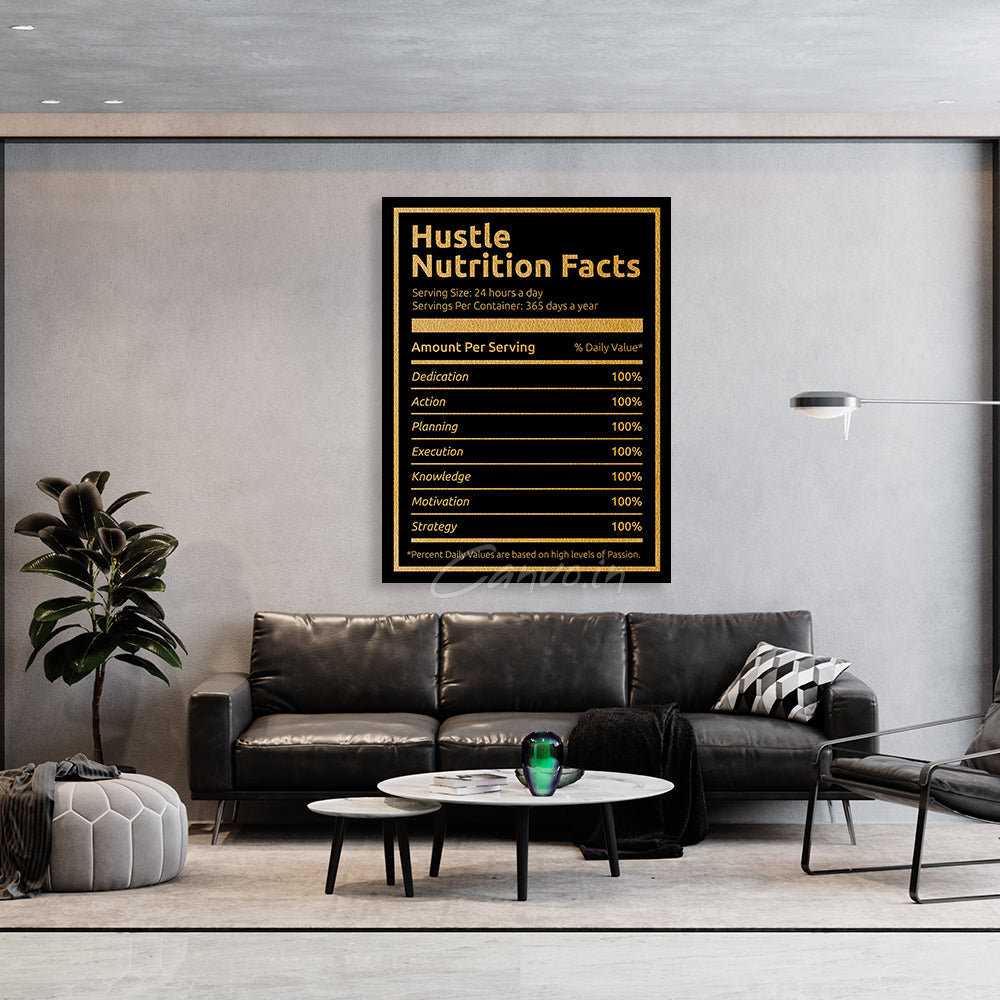 Hustle Nutrition Facts Canvo