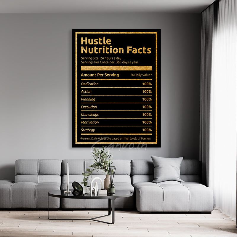 Hustle Nutrition Facts Canvo