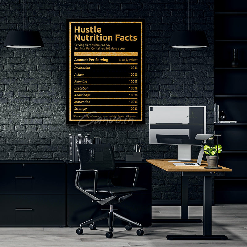 Hustle Nutrition Facts Canvo