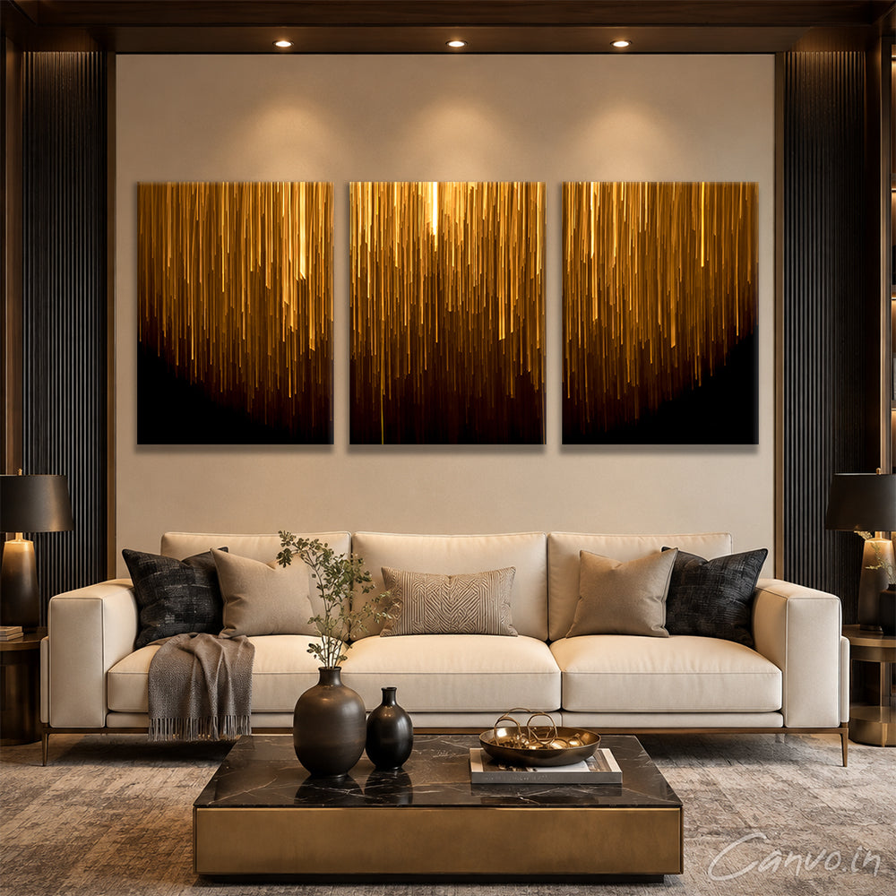 Golden Rain (Set of 3)