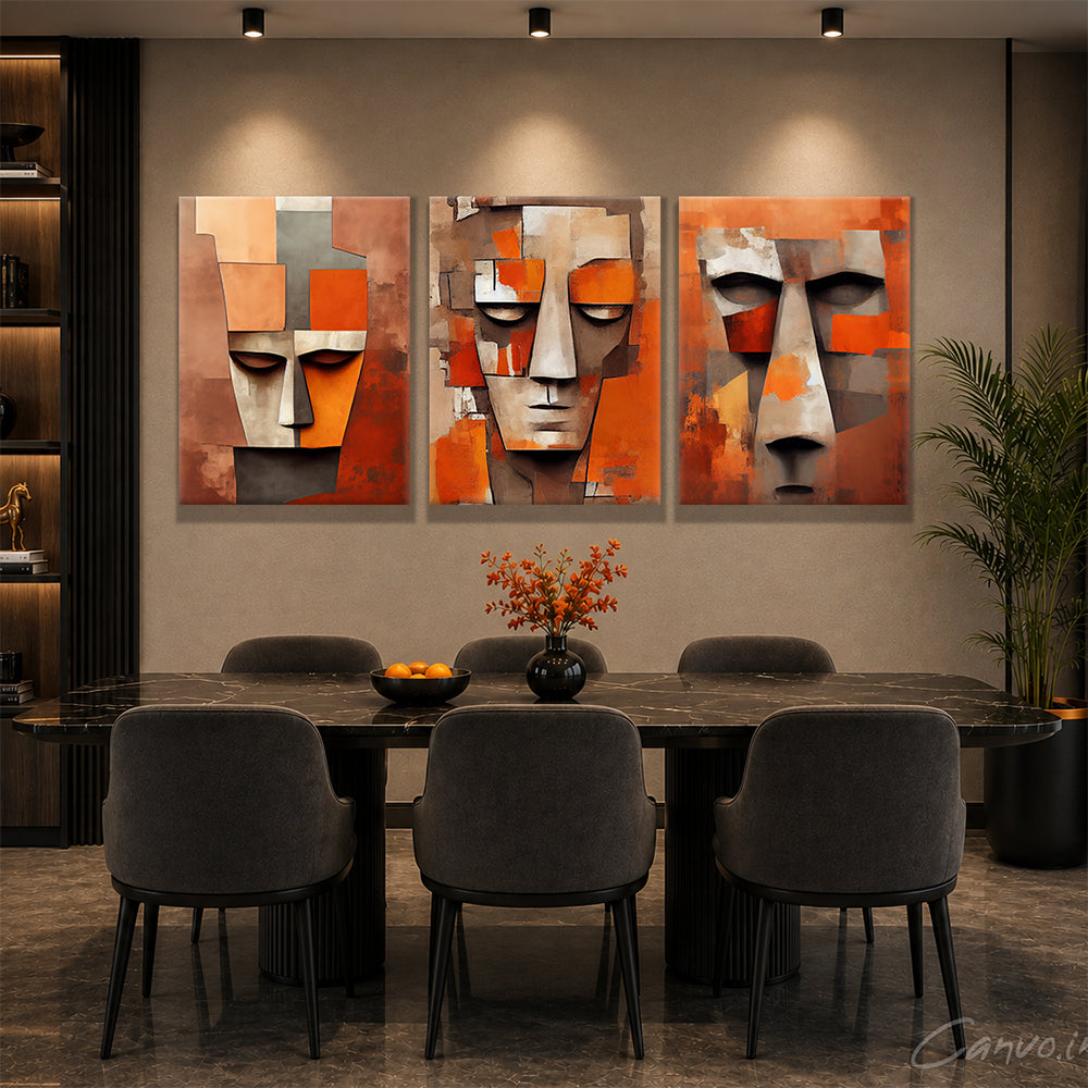 Structural Faces (Set of 3)
