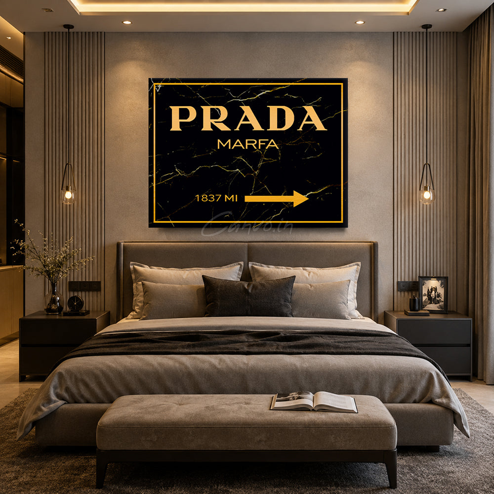 Prada Marfa - Black Marble Edition