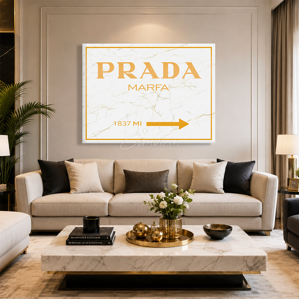 Prada Marfa - White Marble Edition