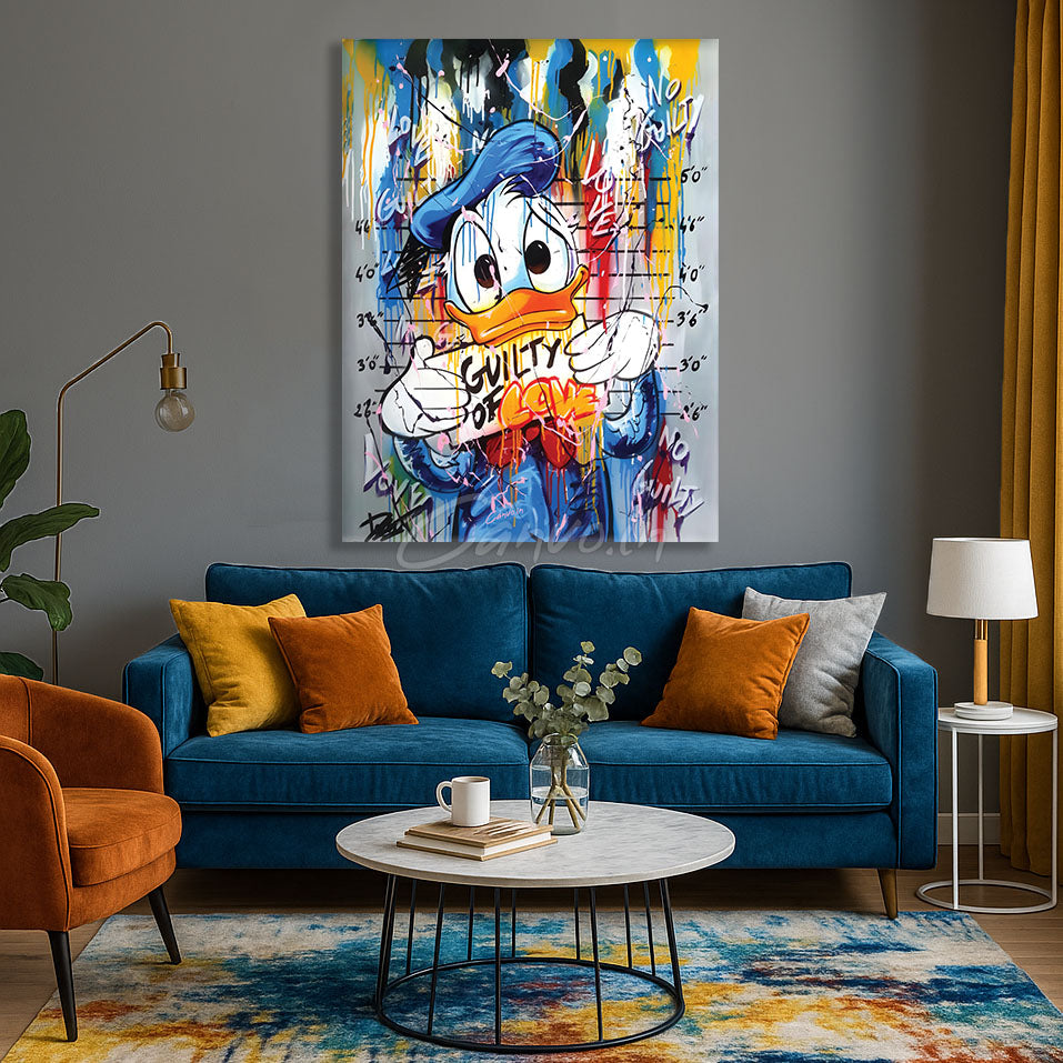 Donald Duck: Guilty of Love Canvo