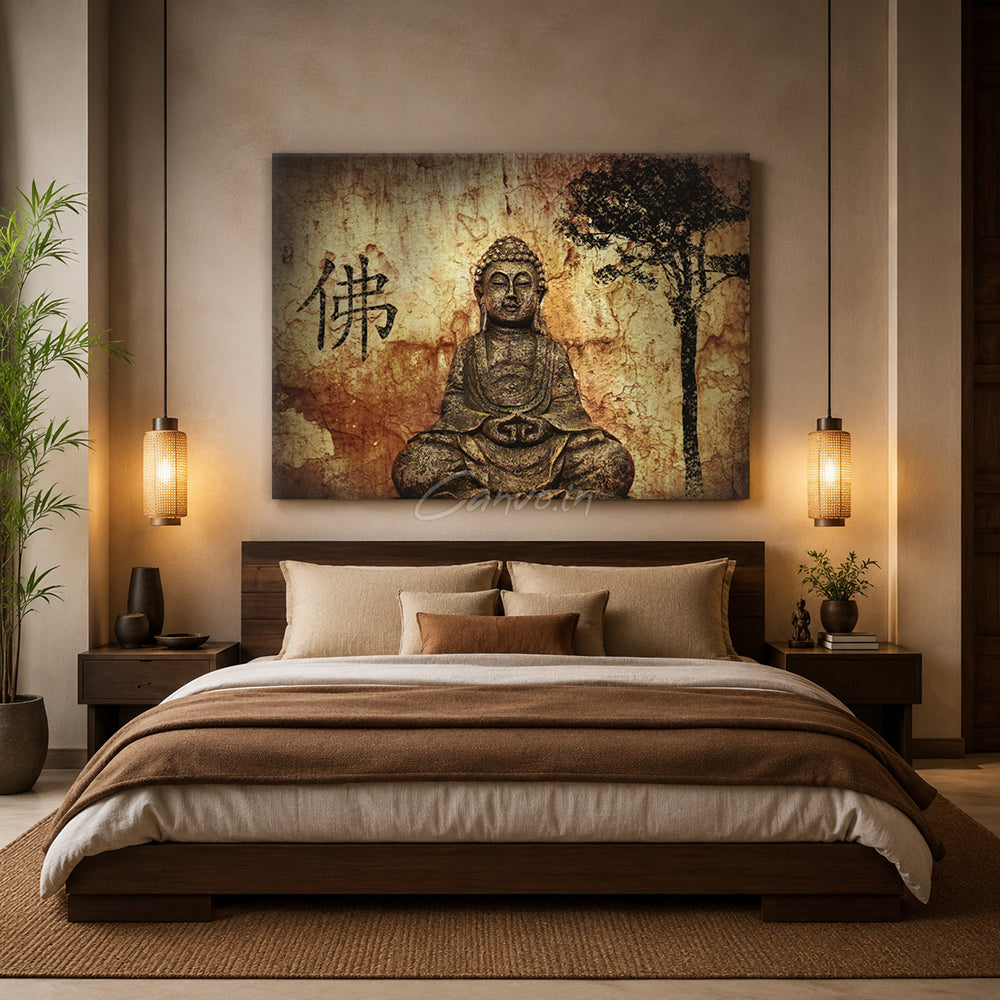 Vintage Meditative Buddha