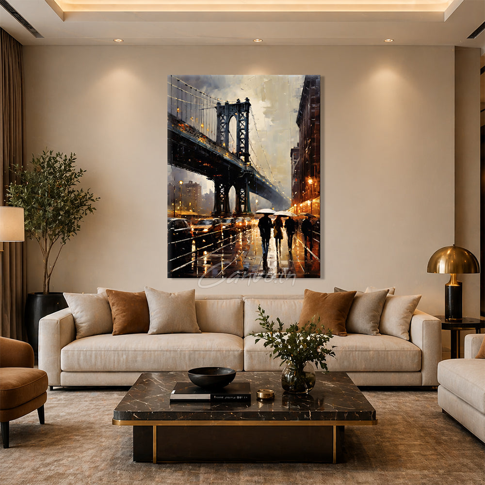 Walk Under Manhattan Bridge