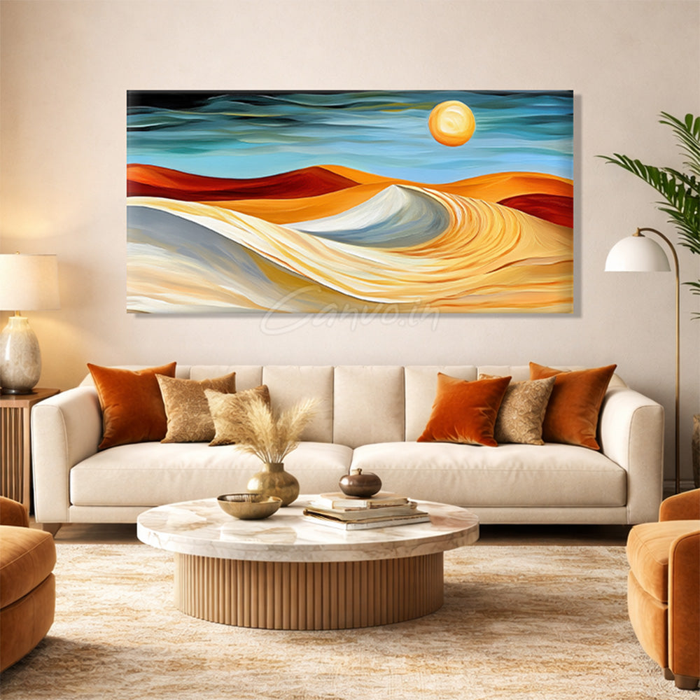 Colourful Desert Canvo