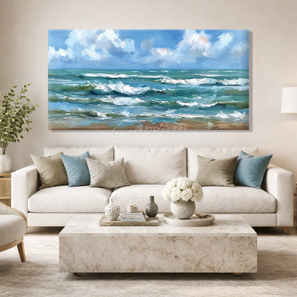 Where Waves Meet the Sky Canvo