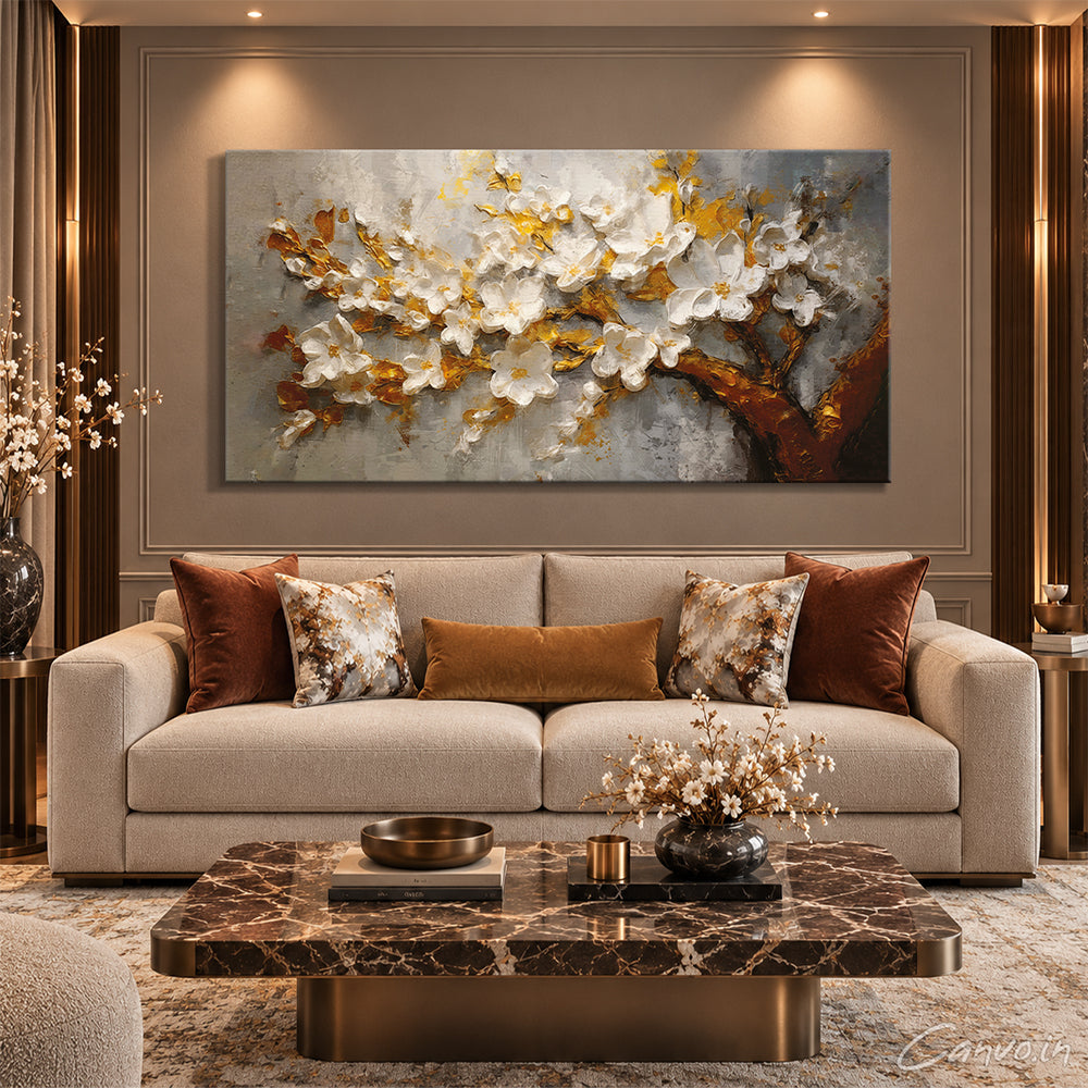 Antique Golden Tree Abstract