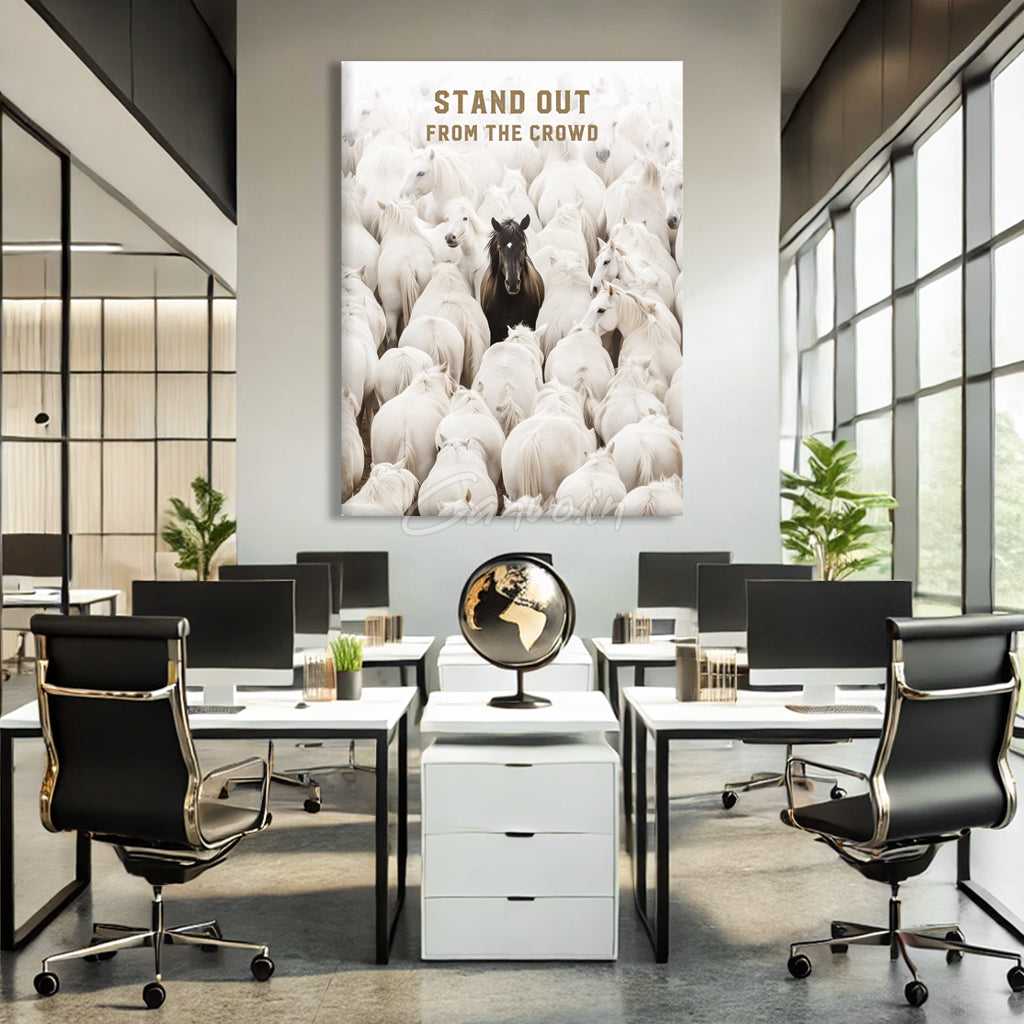 Stand Out from the Crowd Canvo