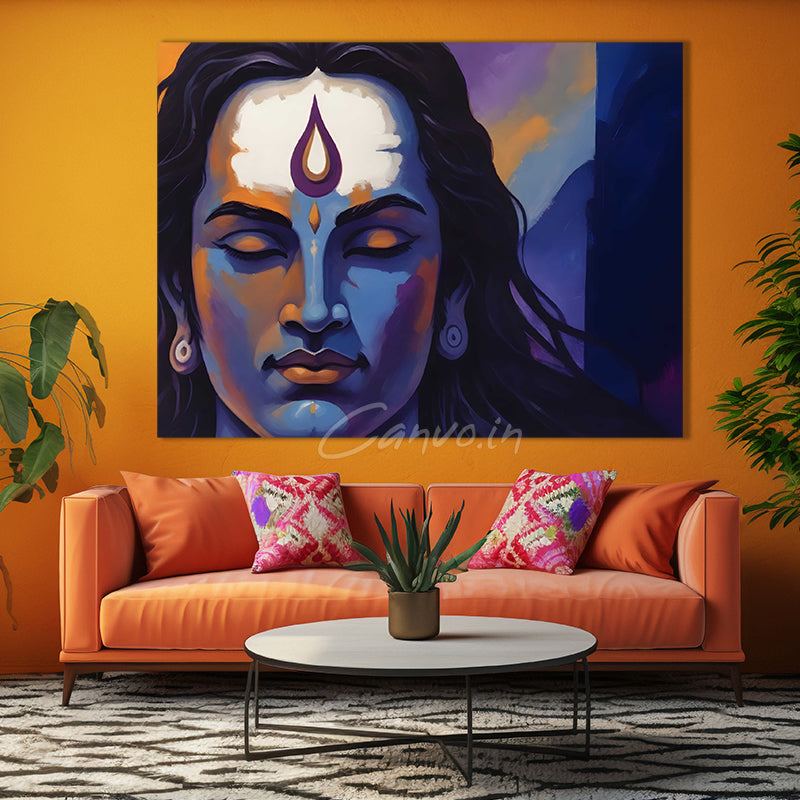 Lord Shiva Canvo (Version 2)