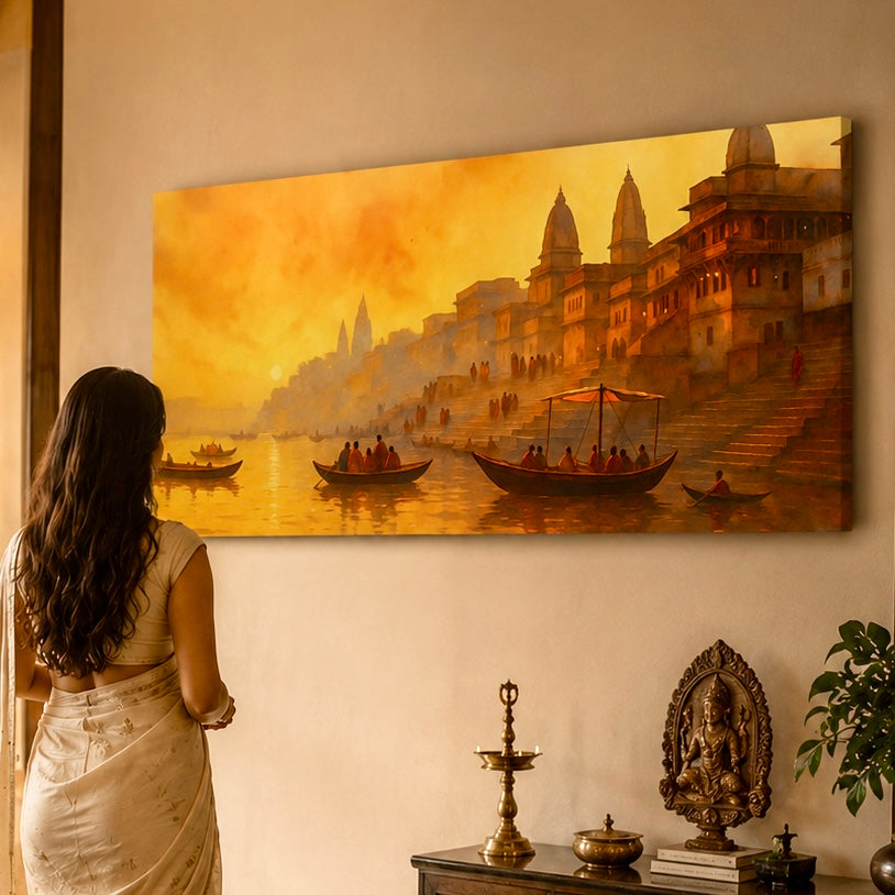 Sunrise at Banaras Ghat