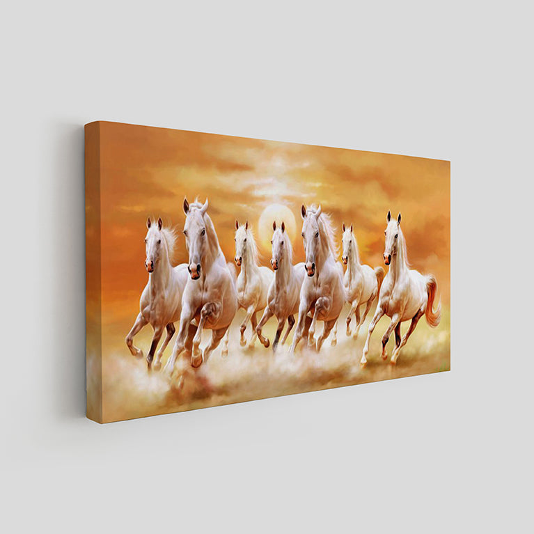 Seven Running Horses Canvo (Version 1)