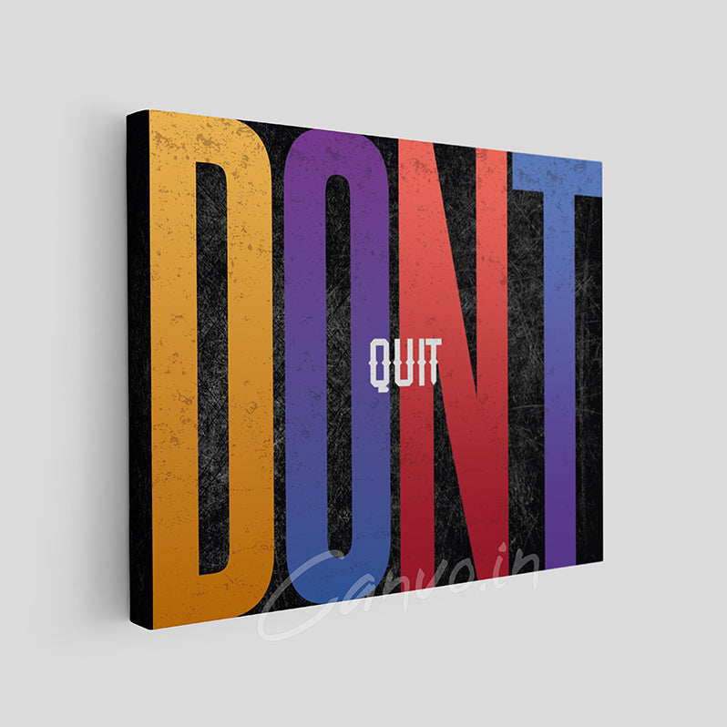 Don't Quit Canvo